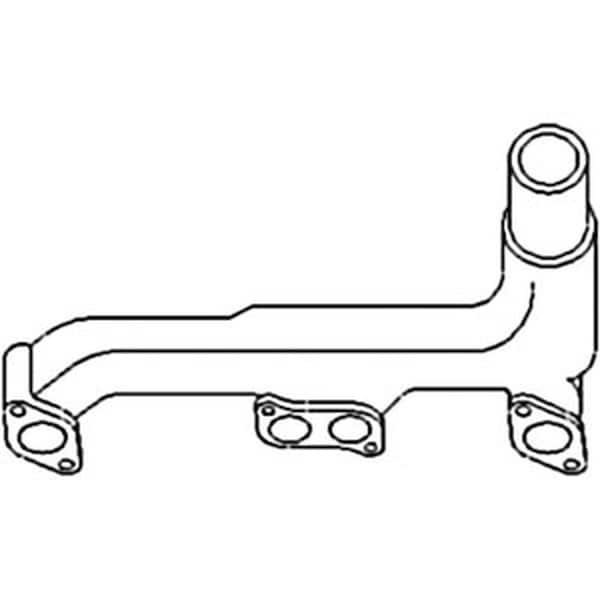 Tractor Manifold 6 Cyl Gas Exhaust All w/ Gas Engine Fits John Deere